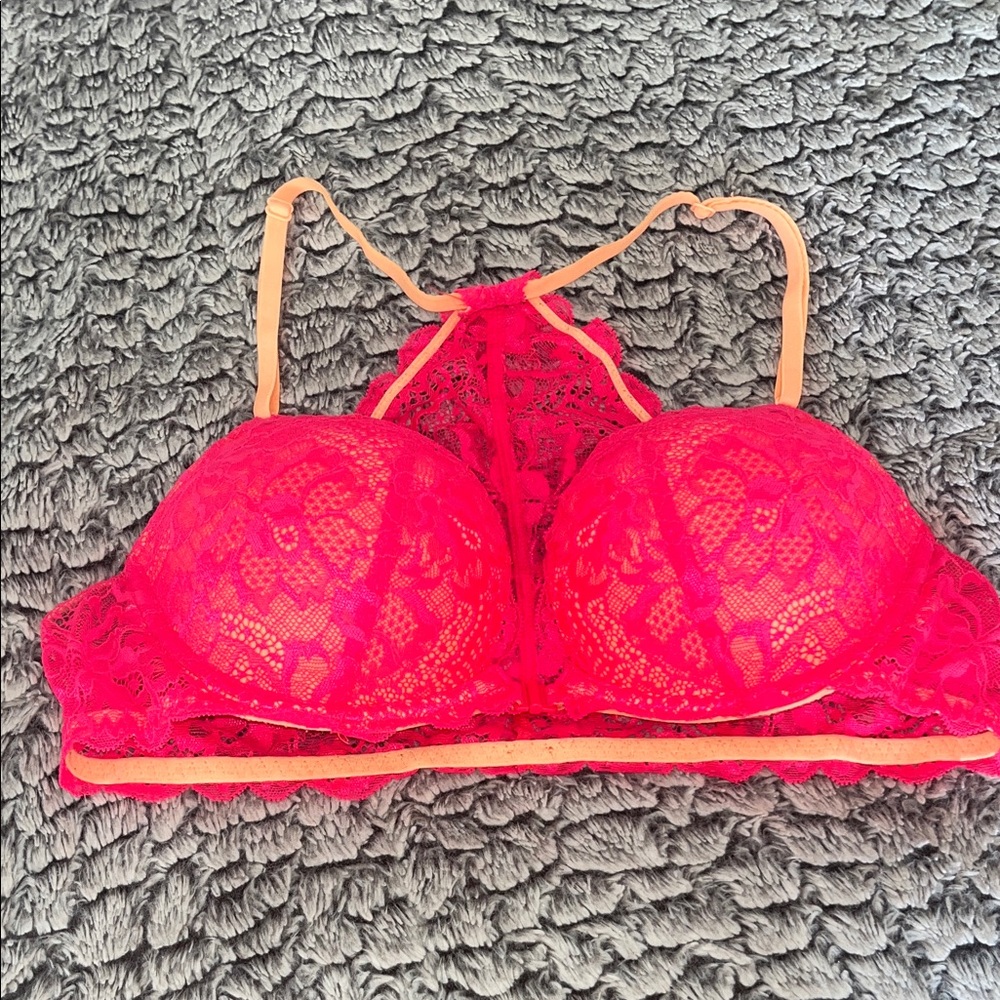 PINK Victoria's Secret Neon Lace Bralette